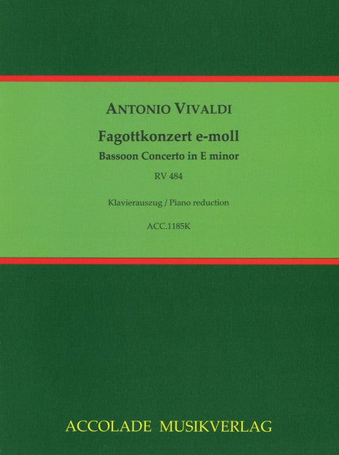 Fagottkonzert e-moll RV 484 (PV 137 / F VIII,6)