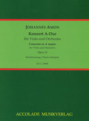 Konzert A-Dur op. 10 (Piano reduction with solo part)