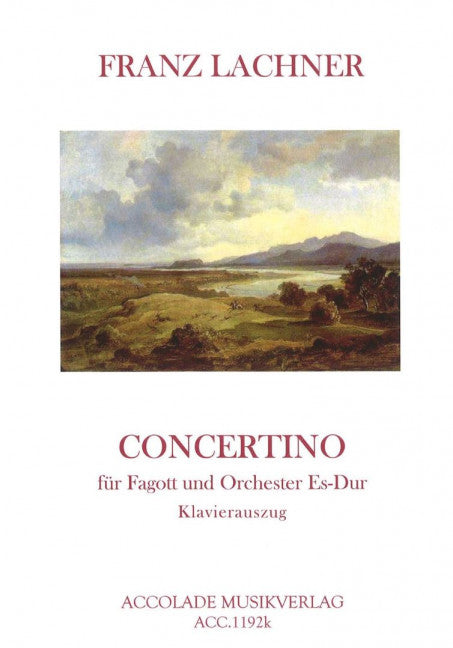 Concertino Es-Dur op. 23 (Piano reduction with solo part)