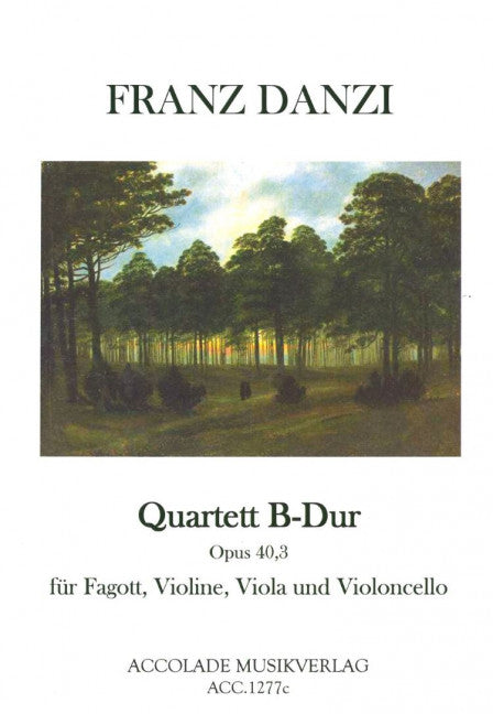 Qaurtett B-Dur op.40/3