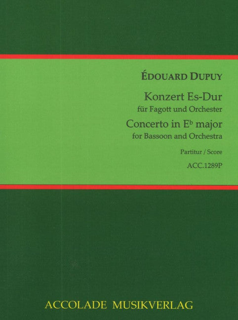 Konzert Es-Dur (Score)