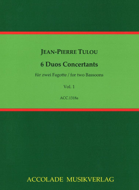 6 Duos Concertants, Vol. 1