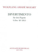 Divertimento Nr. 3 G-Dur KV229,3