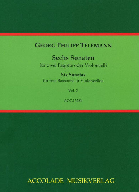 Sechs Sonaten TWV 40:101-106, Vol. 2