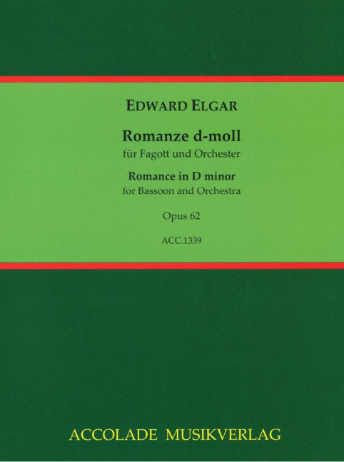 Romanze d-moll op. 62 (Score)