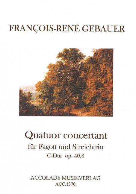 Quatuor concertant op. 40,3