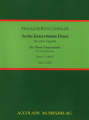Sechs konzertante Duos op. 3 Heft 2