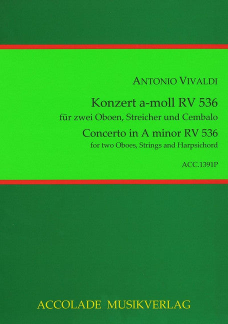 Konzert a-moll RV 536 (Score)