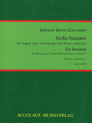 Sechs Sonaten, Vol. 1