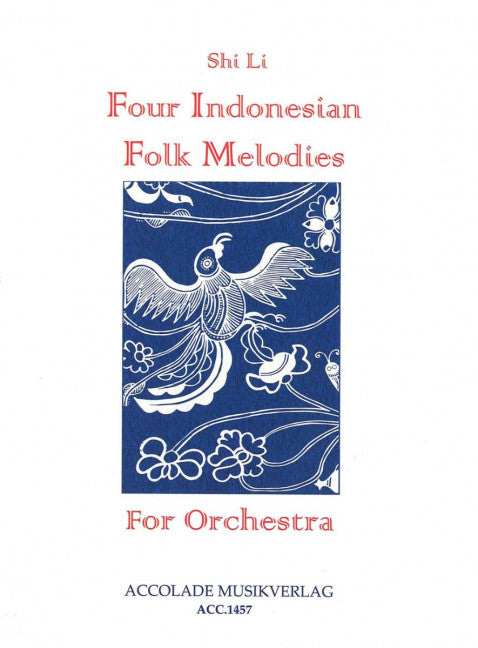 Four Indonesian Folk Melodies for orchestra (Score)