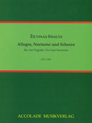 Allegro, Nocturne und Scherzo