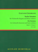 Sechs Sonaten, Vol. 1