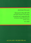 Konzert Nr. 21 C-Dur RV 475 (Score)