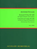 Konzert Nr. 8 F-Dur RV 485 (Piano reduction with solo part)