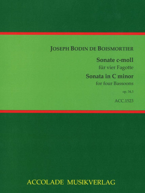 Sonate III c-moll op. 34,3