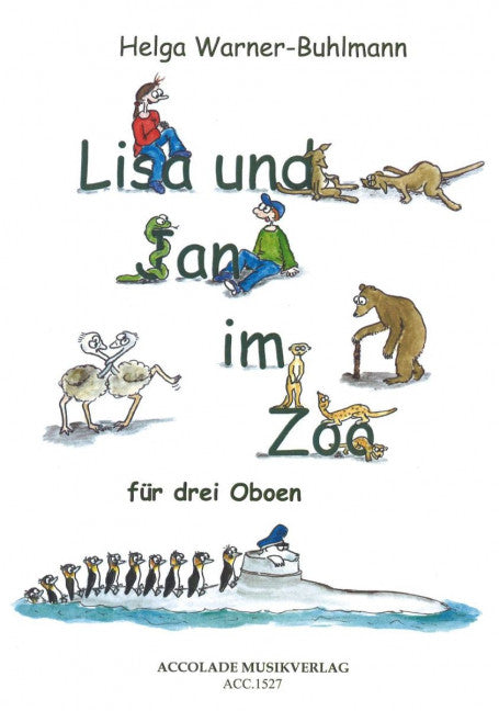 Lisa und Jan im Zoo (3 oboes)