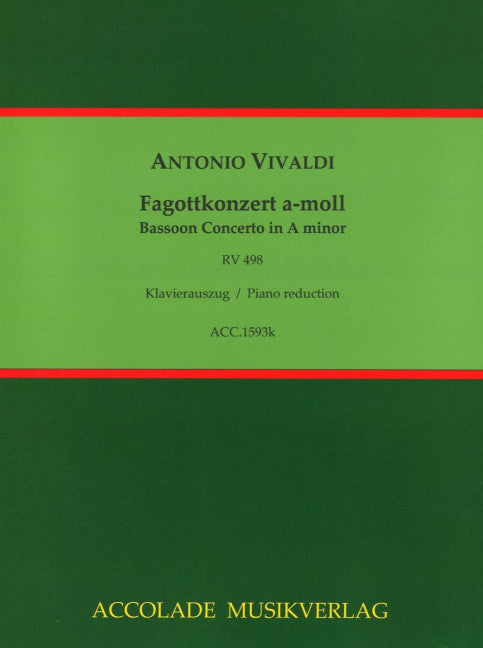 Konzert Nr. 2 a-moll RV 498 (Piano reduction)