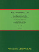 Vier Fantasiestücke op. 43 (clarinet (violin, viola) and piano)