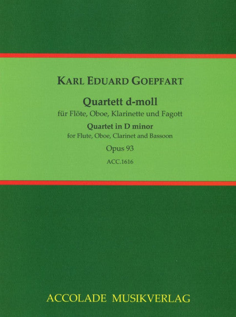 Quartett d-moll op. 93