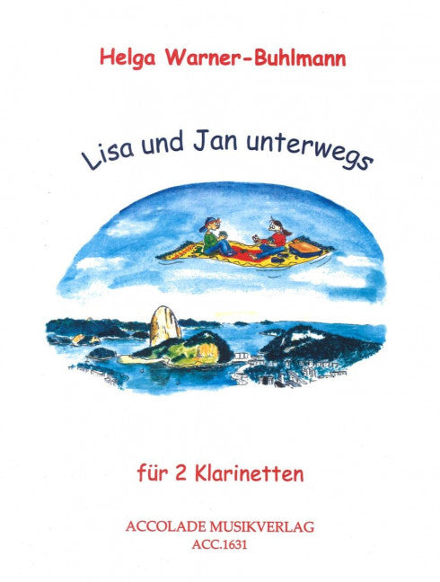 Lisa und Jan unterwegs (2 clarinets)