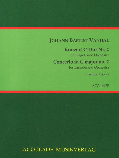 Konzert C-Dur Nr. 2 (Score)