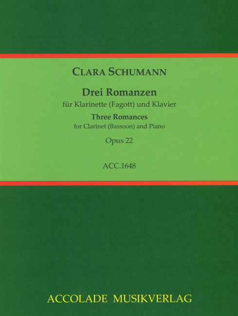 Drei Romanzen op. 22 (clarinet (bassoon) and piano)