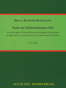 Suite im folkloristischen Stil (8 bassoons (cellos); contrabassoon (double bass) ad libitum)