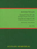 Konzert Nr. 22 F-Dur RV 486 (Piano reduction with solo part)