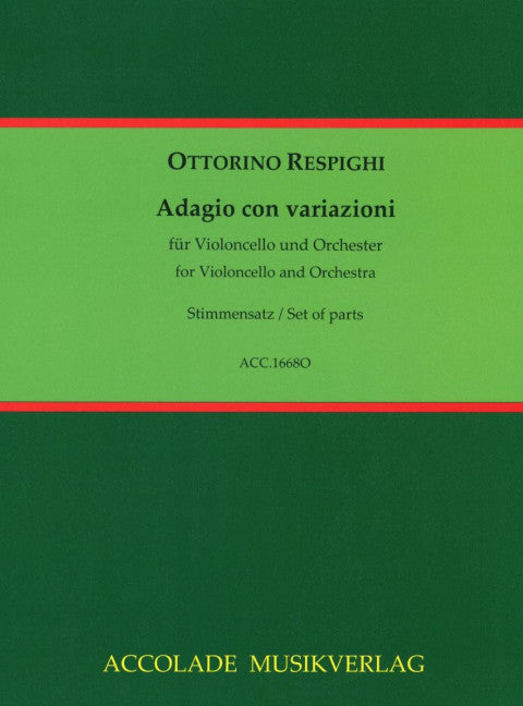 Adagio con variazioni (Set of parts)