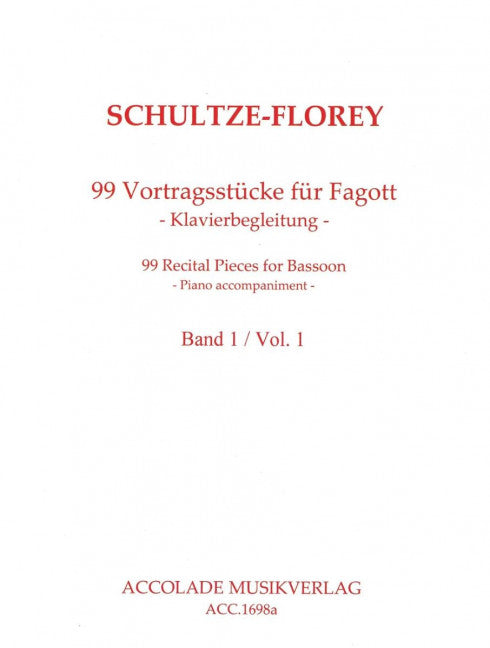 99 Vortragsstücke (für Fagott), Vol. 1