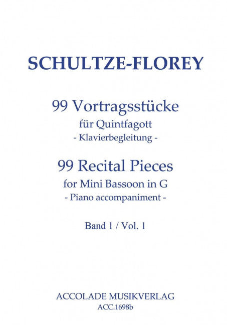 99 Vortragsstücke (für Quintfagott), Vol. 1