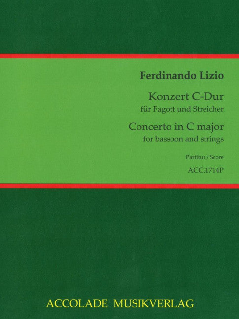Konzert C-Dur (Score)