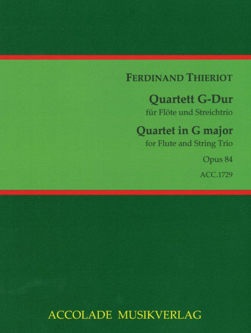 Quartett G-Dur op. 84