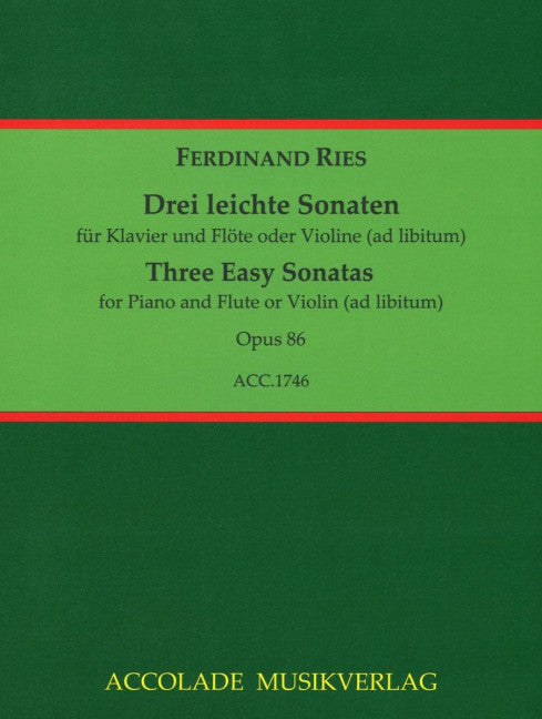 Drei leichte Sonaten op. 86