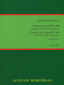 Konzert g-moll RV 496 (Score)