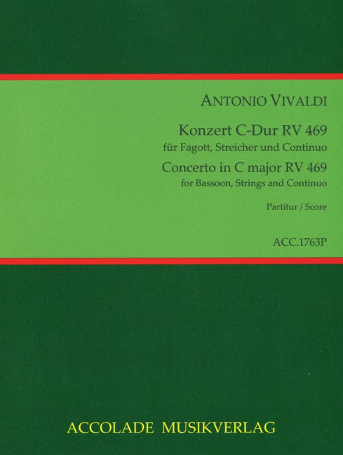 Konzert Nr. 16 C-Dur RV 469 (Score)