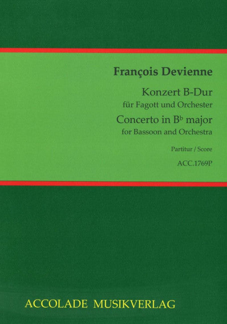 Konzert B-Dur (Score)
