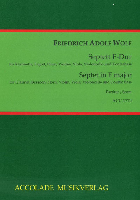 Septett F-Dur (Score)