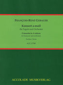 Konzert a-moll (Score)