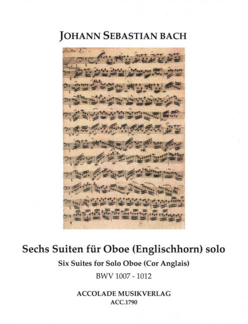 Sechs Suiten für Oboe (Englischhorn) solo