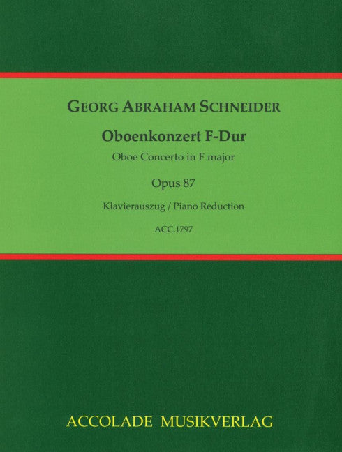 Oboenkonzert F-Dur op. 87