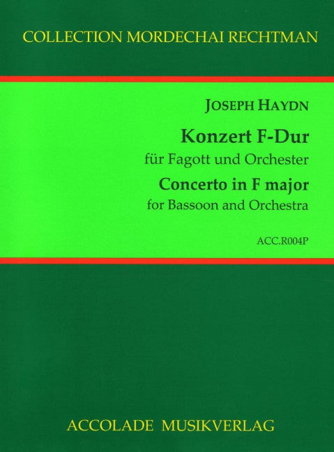 Konzert F-Dur Hob.VIIg:C1 (Score)