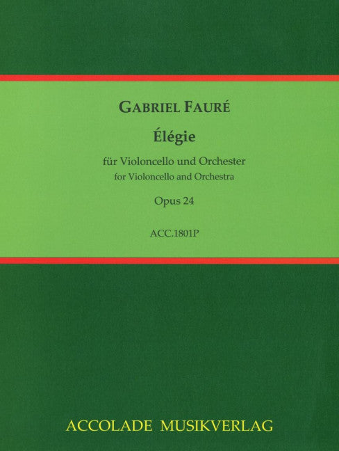 Élégie op. 24 (Score)