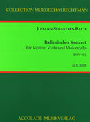 Italienisches Konzert BWV 971 (violin, viola and cello)