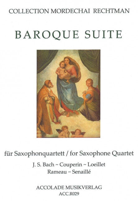 Baroque Suite (4 saxophones (SATB))