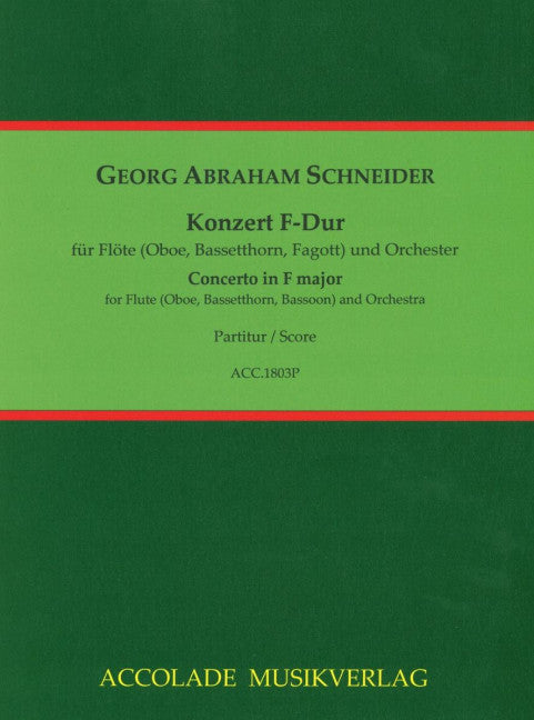 Konzert F-Dur op. 90 (Score)