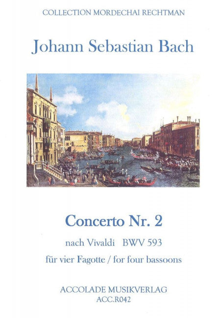Concerto Nr. 2 BWV 593 (4 bassoons)