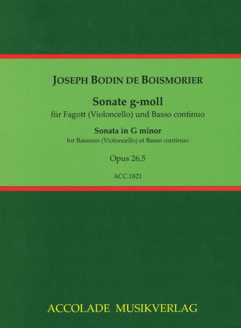 Sonate g-moll op. 26,5