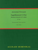 Fagottkonzert Nr. 28 C-Dur RV 466 (Piano reduction with solo part)