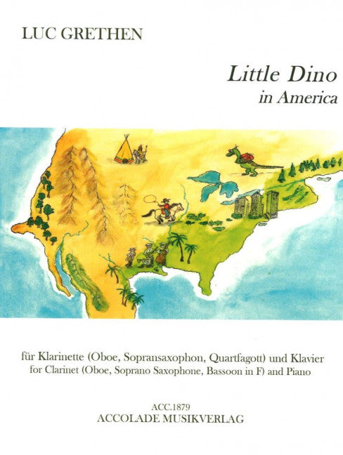 Little Dino in America (clarinet (oboe, soprano saxophone, bassoon) and piano)